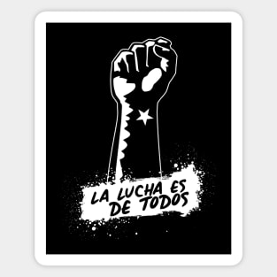 Lucha es De Todos Puerto Rico Resistencia San Juan Puerto Rican Magnet